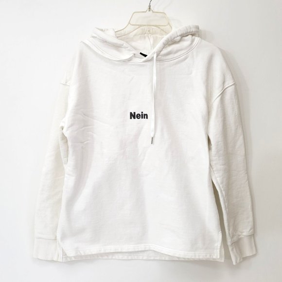 Metapher Tops - Metapher Hoodie Sweatshirt Macht Die Das Volk